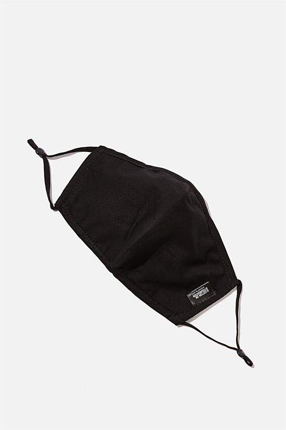 Foundation Face Mask, BLACK