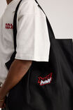 Foundation Factorie Mega Tote, HALF HALF RED / BLACK - alternate image 2