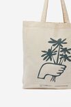 Foundation Factorie Recycled Tote Bag, ONE TREE FLOWER BUNCH - alternate image 4