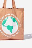 Foundation Body Organic Tote Bag, LOOK AFTER YOUR PLANET