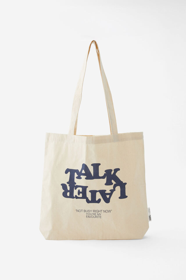 Foundation Factorie Tote, TALK LATER