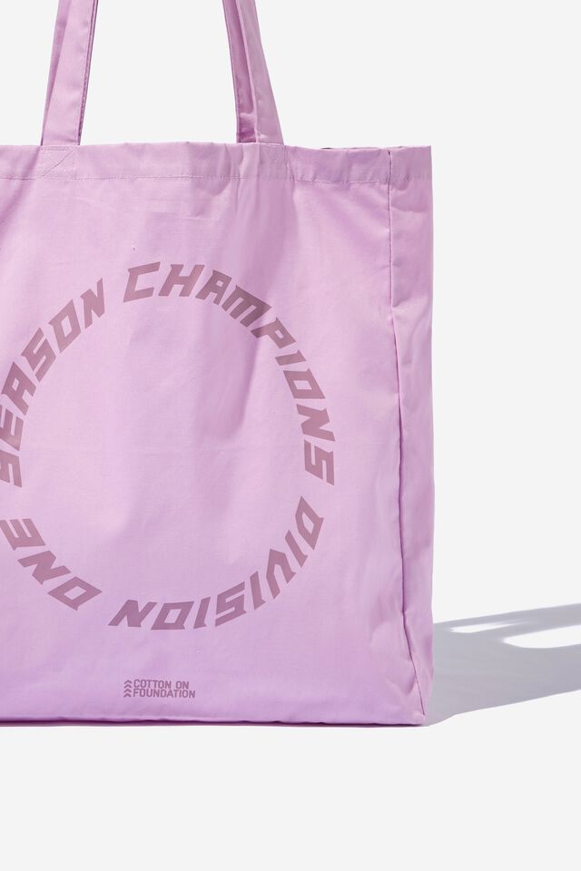 Foundation Factorie Organic Tote Bag, SEASON CHAMPIONS