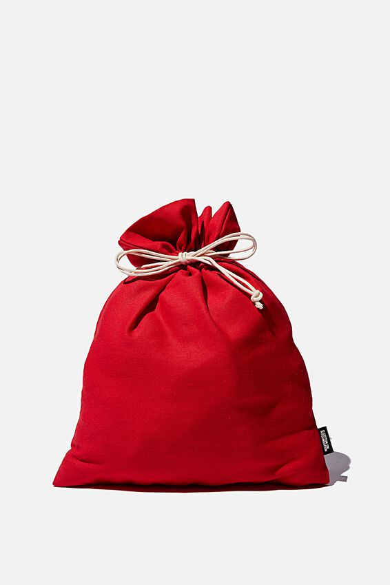 Foundation Medium Gift Bag, CHRISTMAS RED