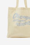 Foundation Factorie Recycled Tote Bag, CHICAGO - alternate image 2