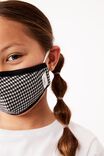 Foundation Face Mask Kids, HOUNDS TOOTH