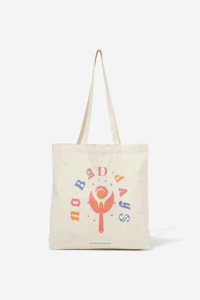 Foundation Factorie Recycled Tote Bag, NO BAD DAYS