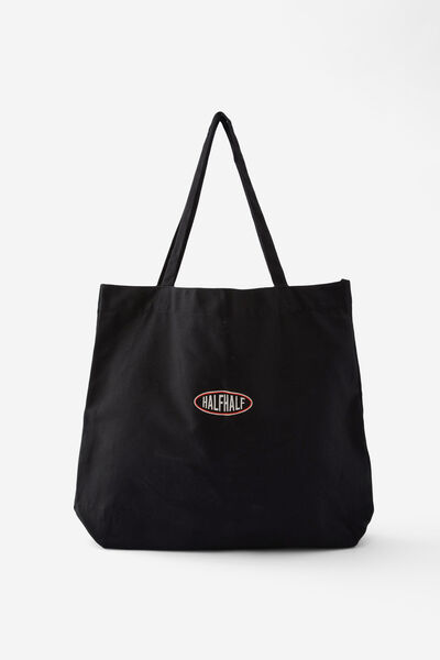 Foundation Factorie Mega Tote, HALF HALF/BLACK
