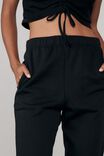 Super High Rise Trackpant, BLACK - alternate image 3