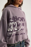 Notion Boxy Hoodie, NTN WASHED MYSTIC PURPLE/NOTION N092 - alternate image 4