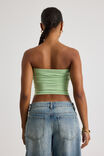 River Fold Back Bandeau, LIME GELATO - alternate image 3