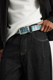 Hh Check Belt W Logo, HH NAVY GREEN CHECK W LOGO - example image 2