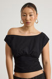 Batwing Top, BLACK - alternate image 4