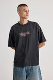 Half Half Heavyweight Box Fit Graphic Tshirt, HH WASHED SLATE/HEAT MAP - alternate image 3