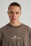 Box Fit Nba T Shirt, LCN NBA SMOKY BARK/BULLS NEW CURSIVE - alternate image 4