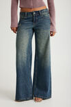 Era Low Super Wide Jean, ATLANTIS BLUE - alternate image 2