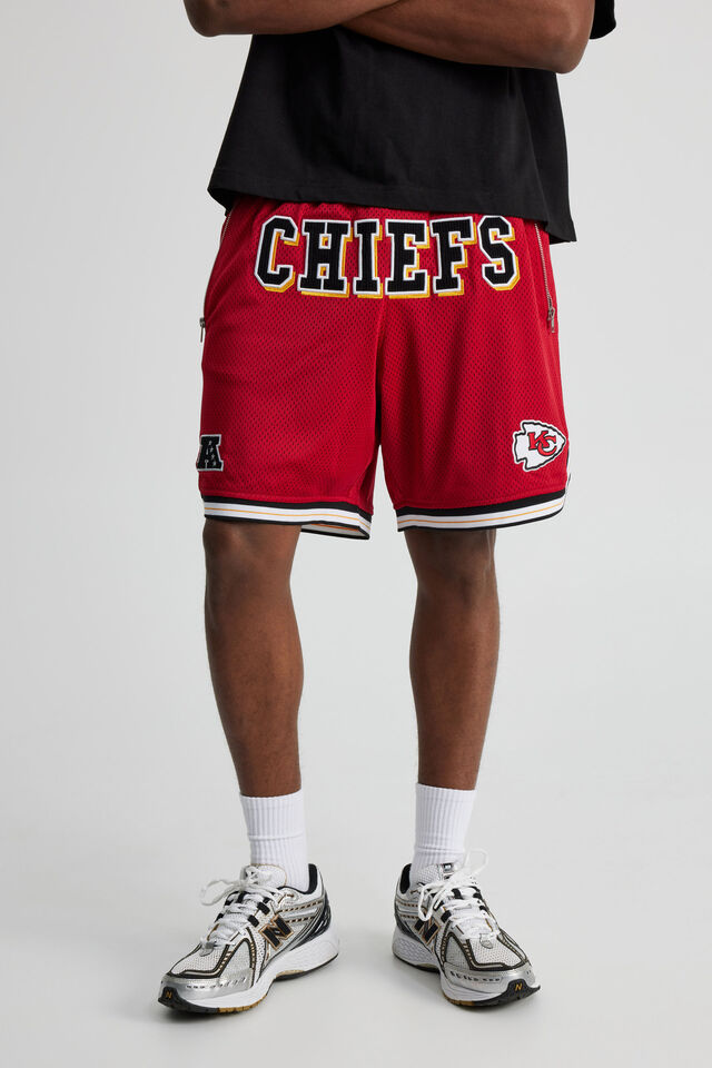 Nfl Basketball Short, LCN NFL RED/CHIEFS CLASSIC