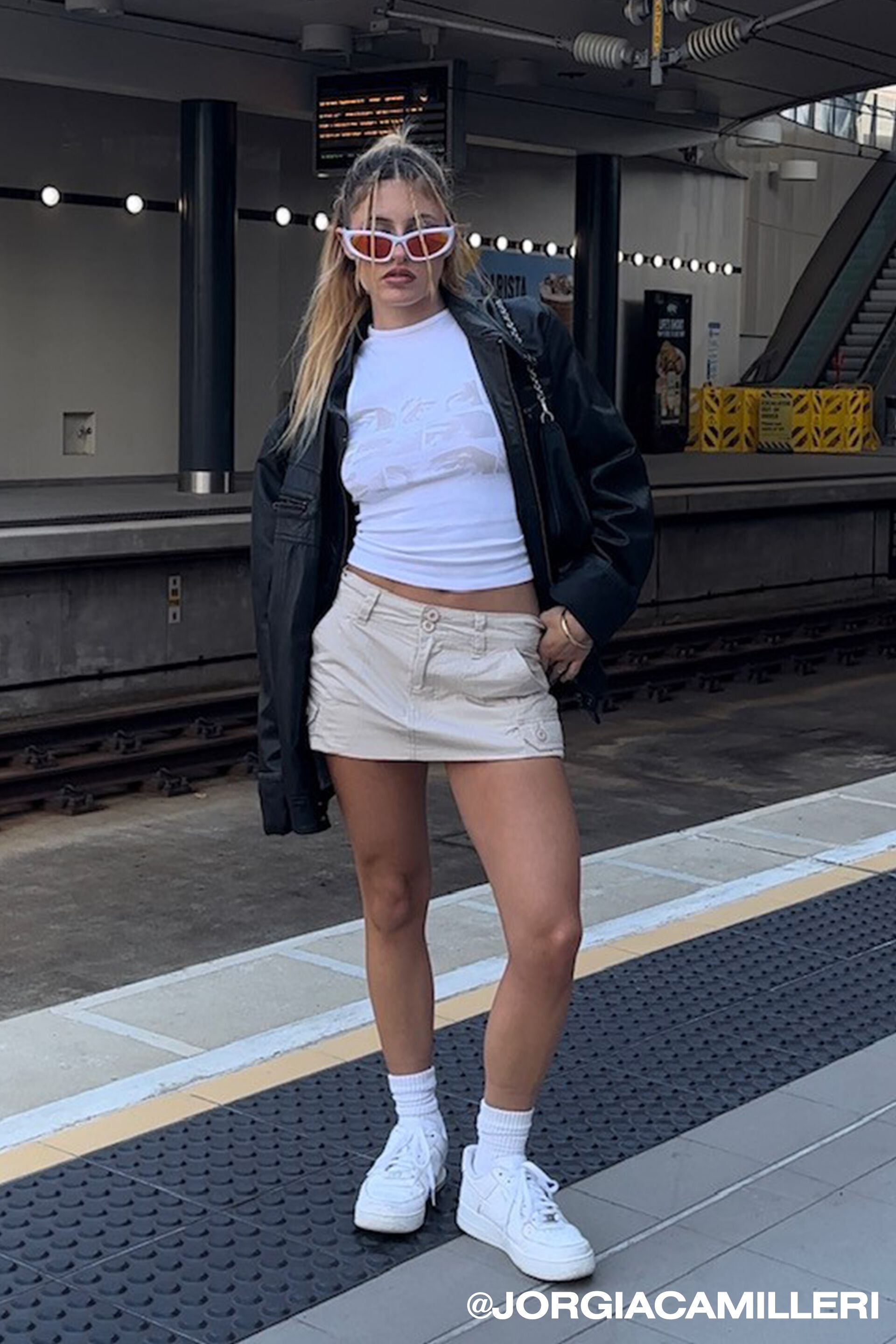 Micro Mini Cargo Skirt