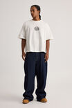 Half Half Boxy Cropped Graphic Tshirt, HH CLOUD/HALF HALF CHERUBS - alternate image 2