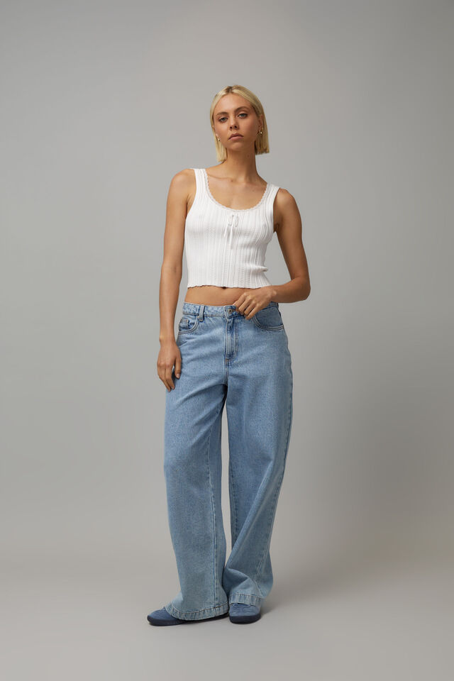 Mid Rise Baggy Jean, 90S BLUES