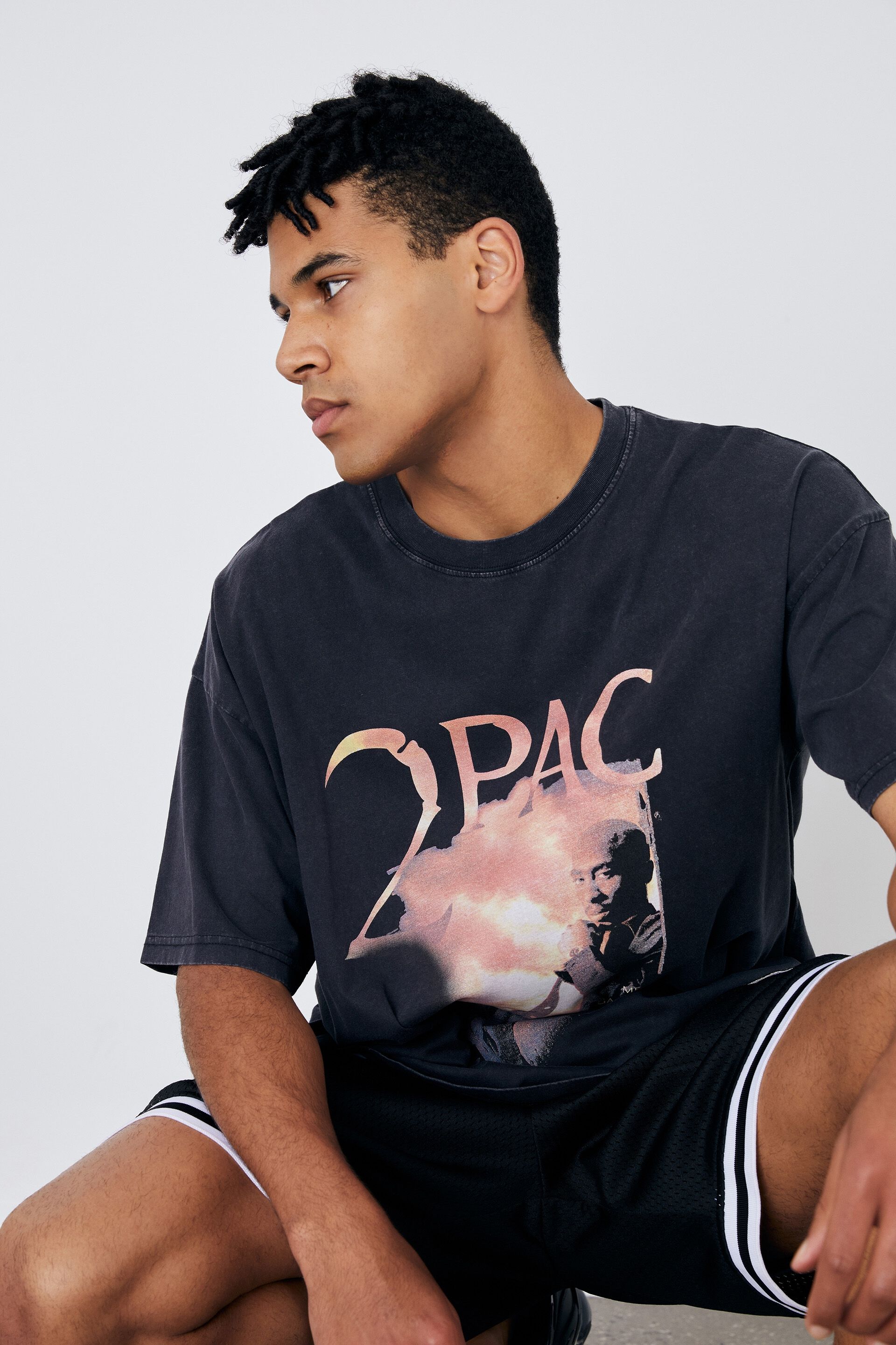 Oversized Music Merch T Shirt