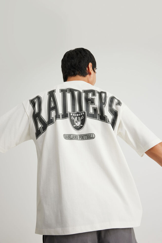 Box Fit Nfl Tshirt, LCN NFL CLOUD/RAIDERS BOLD CLASSIC