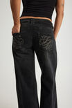 Era Low Super Wide Jean, STARRY EYED BLACK - alternate image 2