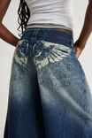 Mega Baggy Jort, DARKNESS INDIGO - example image 3