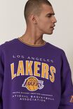 NBA LA Lakers Oversized Crew, LCN NBA PURPLE/LAKERS STREET TIP