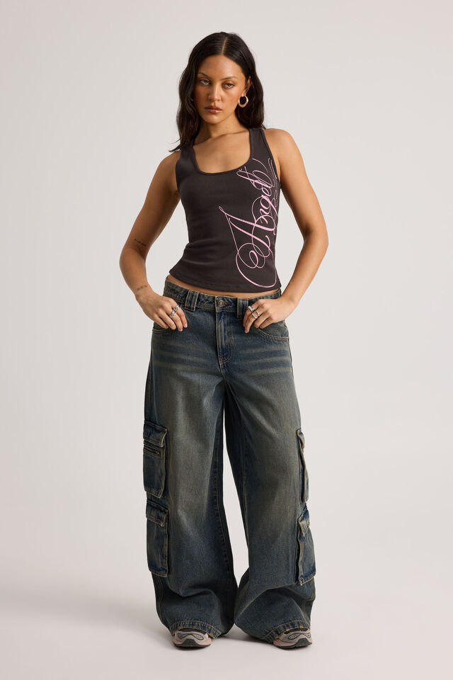 Mega Baggy Cargo, WORKSHOP BLUE