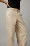 Laine Woven Worker Pant, UTILITY TAN - alternate image 4