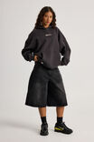 Harley Slouchy Hoodie, PHANTOM/FIND YOUR HAPPY TLK LTR - alternate image 2