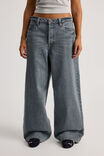 Slouchy Relaxed Jean, ALASKAN GREY - alternate image 2