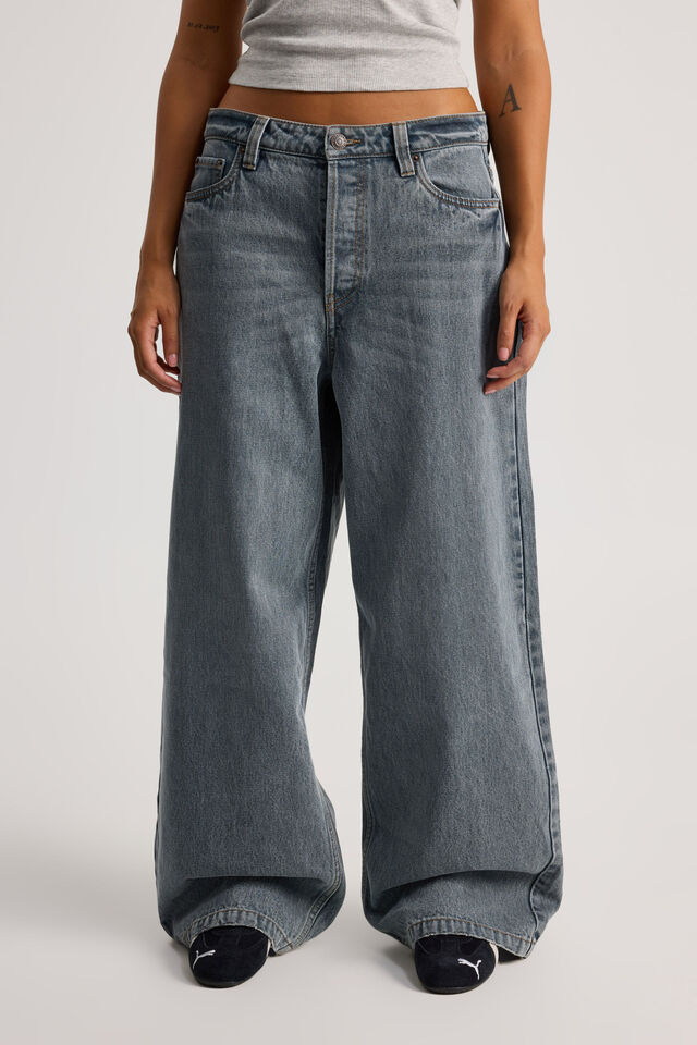 Slouchy Relaxed Jean, ALASKAN GREY