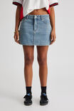 Everyday Denim Mini Skirt, 90 S BLUE - alternate image 2