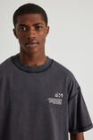 Notion Boxy Cropped Heavyweight Tshirt, NTN WASHED BLACK/ESCAPISM - alternate image 4