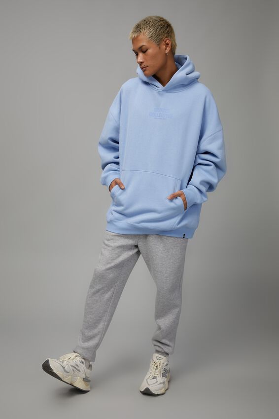 Basic Track Pant, GREY MARLE