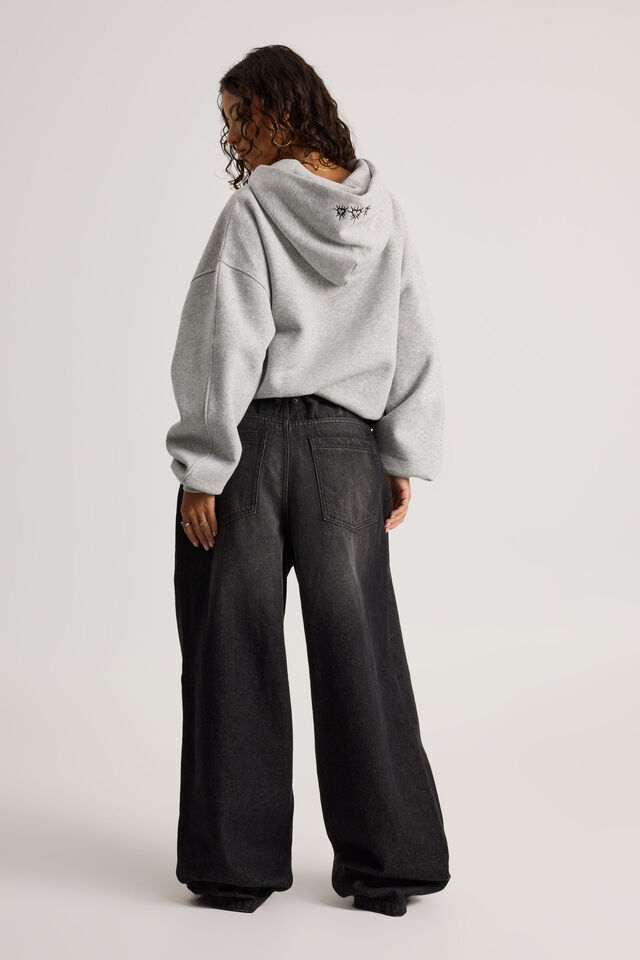 Slouchy Relaxed Jean, MIDNIGHT BLACK