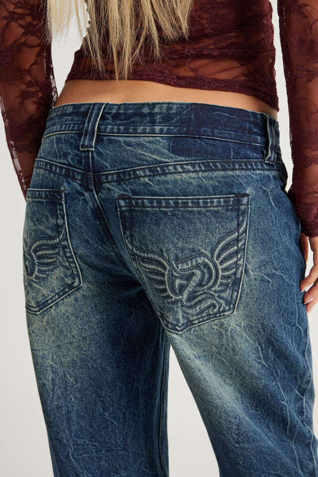 Luca Low Rise Jean, INTO THE NIGHT