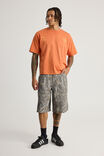 Open Gallery Box Fit Tshirt, OG WASHED RICH ORANGE/GALLERY STARS - alternate image 2