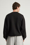 Authentics Boxy Crew, BLACK - example image 3