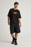 Half Half Heavyweight Box Fit Graphic Tshirt, HH BLACK/HALF HALF HIVE PILL - alternate image 2