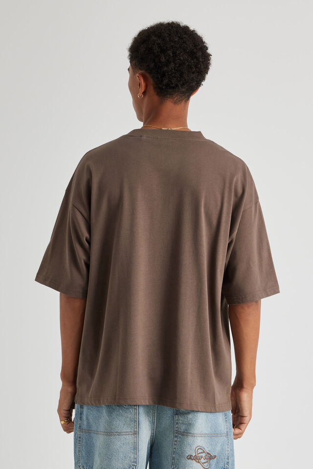 Half Half Heavyweight Box Fit Graphic Tshirt, HH CEDAR/BUBBLE GRAFFITI