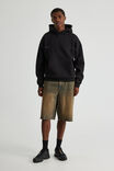Boxy Cropped Van Gogh Hoodie, LCN VAN BLACK/VAN GOGH SKULL - alternate image 3