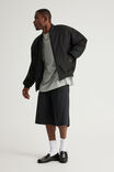 Authentics Heavy Weight Box Fit Tshirt, GREY MARLE - alternate image 4
