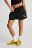 Hype Street Basketball Short, VARSITY_ BLACK LEOPARD - alternate image 2