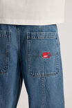Half Half El Grande Baggy Jean, CLASSIC BLUE PINTUCK - alternate image 4