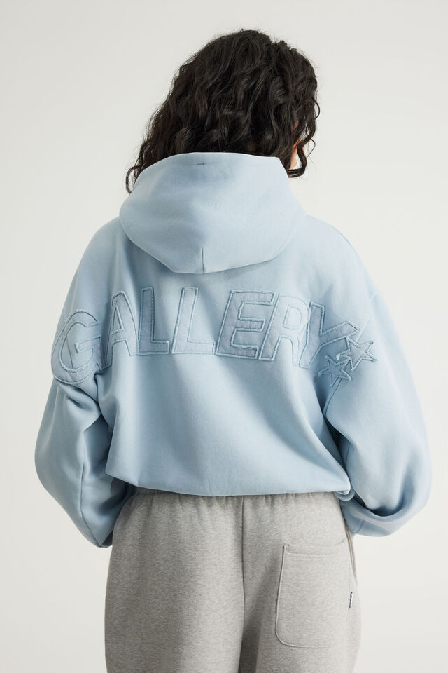 Open Gallery Boxy Hoodie, OG CITY SKY/OPEN GALLERY