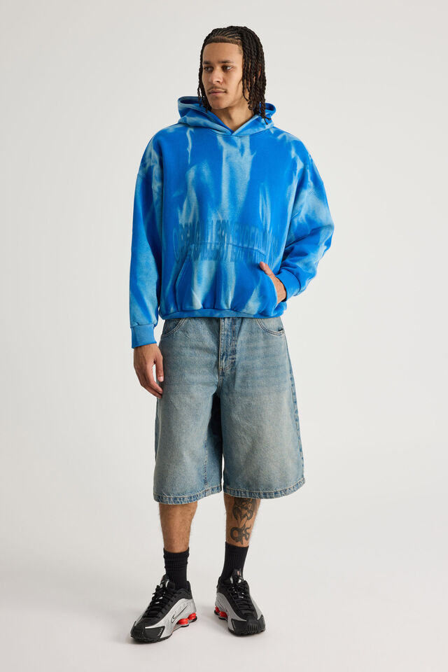 Open Gallery Hoodie, OG MALLORCA BLUE/SUNBLEACH