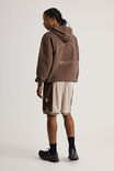 Nfl Basketball Short, LCN NFL BEIGE CEDAR/SAINTS PANELLED - alternate image 3