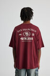 Box Fit Nfl Tshirt, LCN NFL BORDEAUX/49ERS NEW PREP - alternate image 1